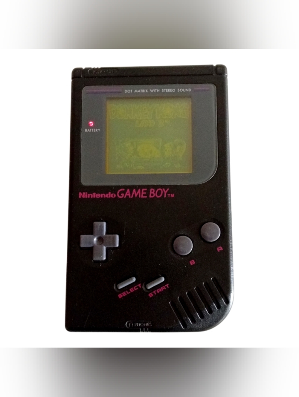 Nintendo Game Boy Play It Loud Handheld Console - Black, OEM Tested & Working!